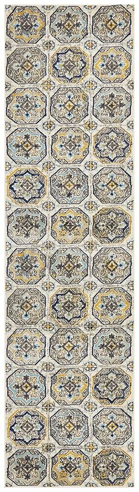 TALIA 204 Blue  Runner Rug