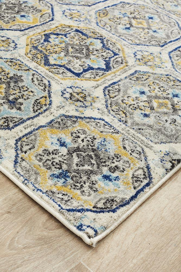 TALIA 204 Blue  Runner Rug