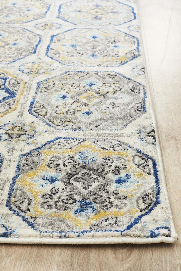 TALIA 204 Blue  Runner Rug