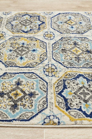 TALIA 204 Blue  Runner Rug