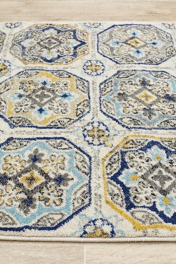 TALIA 204 Blue  Runner Rug