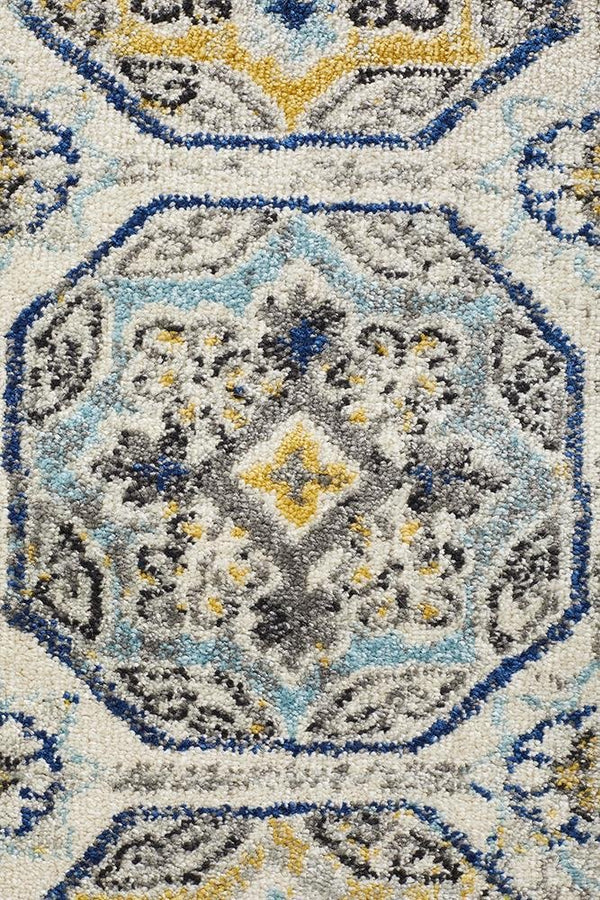 TALIA 204 Blue  Runner Rug