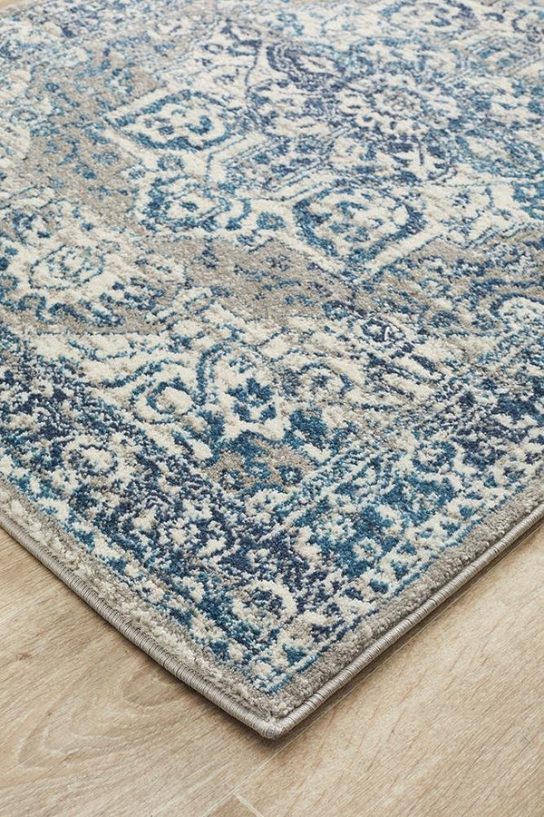 TALIA 207 Blue  Runner Rug