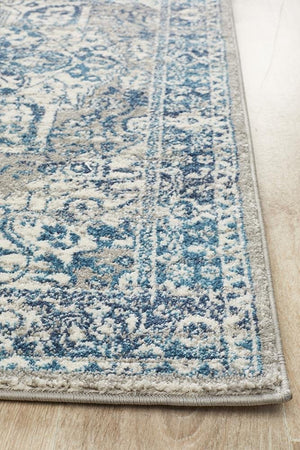TALIA 207 Blue  Runner Rug
