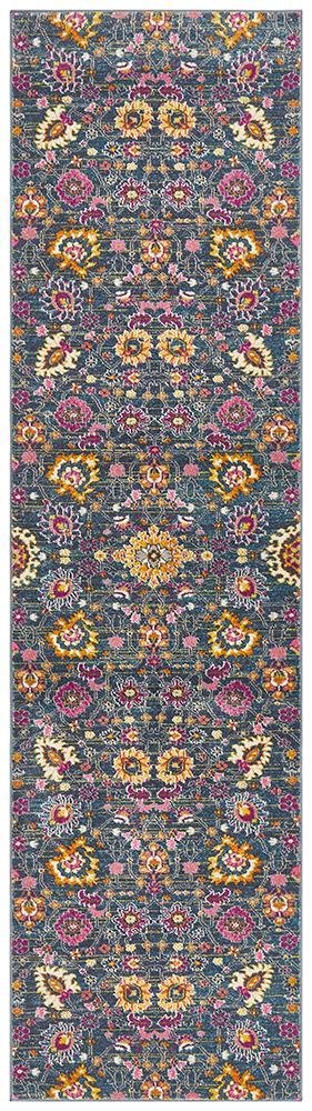 TALIA 210 Blue  Runner Rug