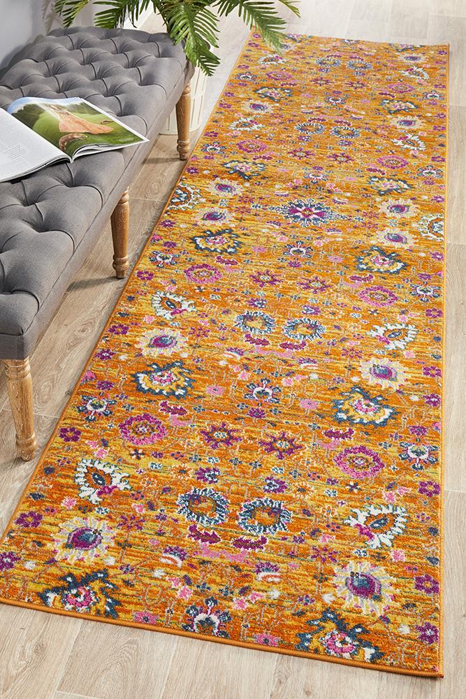 TALIA 210 Rust  Runner Rug