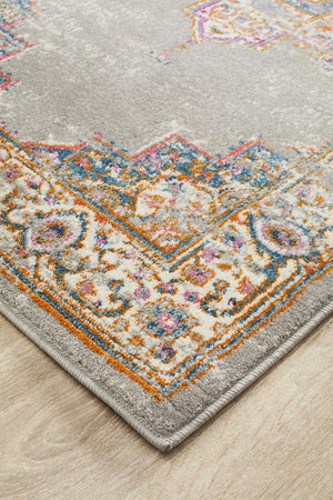 TALIA 211 Grey  Runner Rug