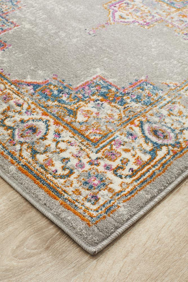 TALIA 211 Grey  Runner Rug