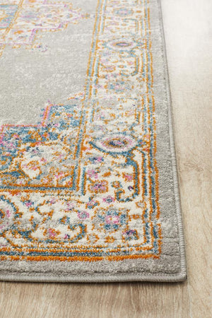 TALIA 211 Grey  Runner Rug