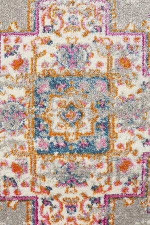 TALIA 211 Grey  Runner Rug