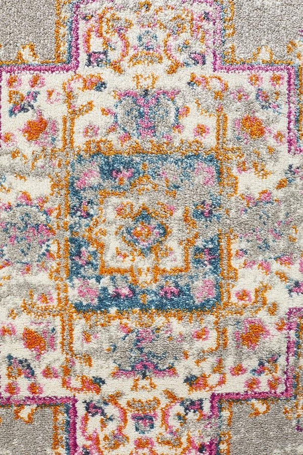 TALIA 211 Grey  Runner Rug