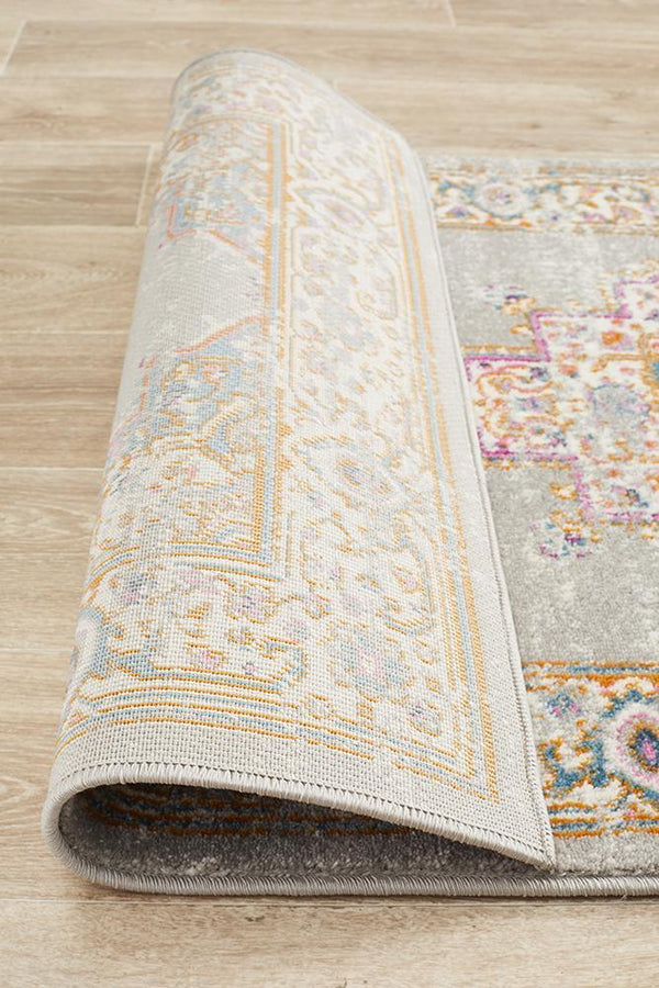 TALIA 211 Grey  Runner Rug