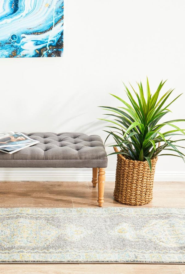 NILA 944 Grey Runner Rug
