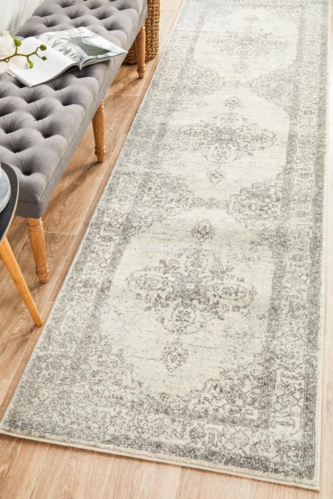 NILA 977 Silver Runner Rug