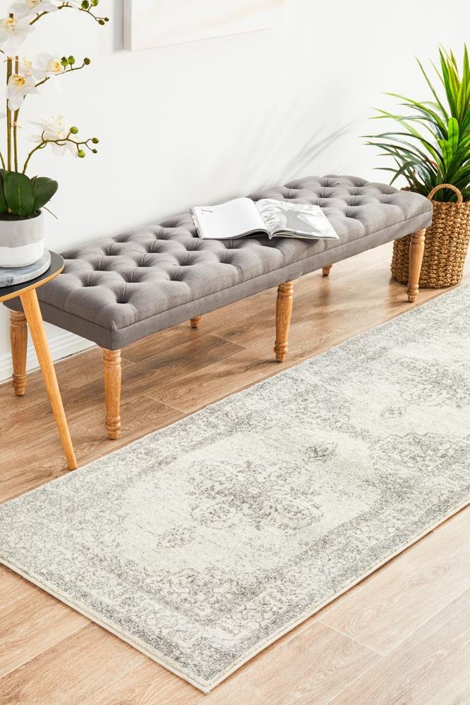 NILA 977 Silver Runner Rug