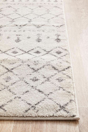 HALIX Elsa Silver Runner Rug