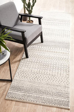 HALIX Harper Silver Runner Rug
