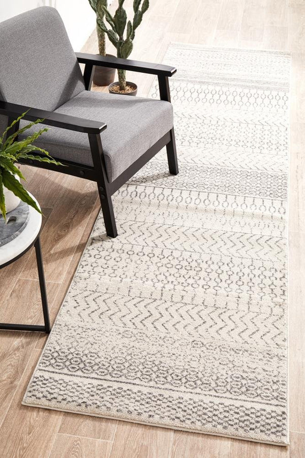 HALIX Harper Silver Runner Rug