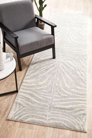 HALIX Savannah Silver Runner Rug