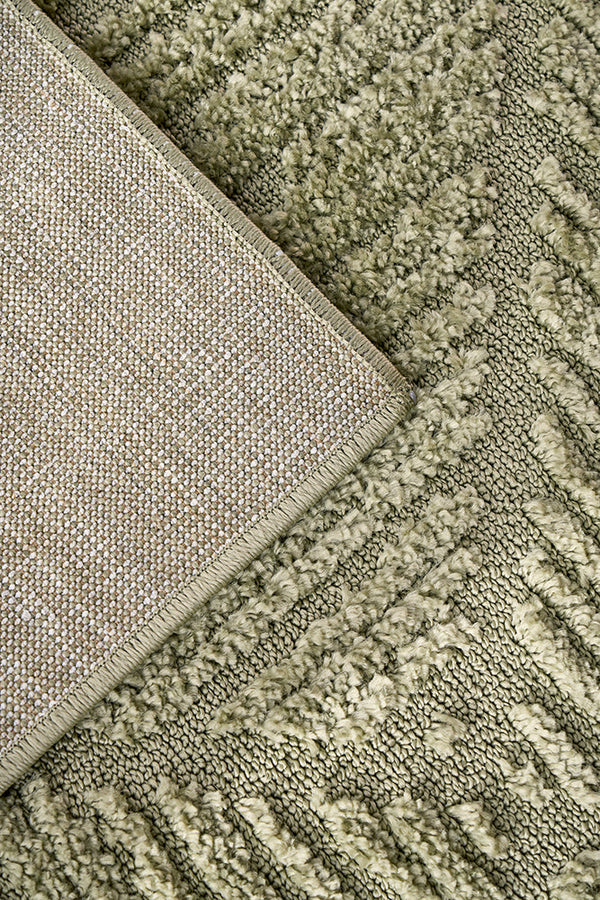 Noble Shilo Green Runner Rug