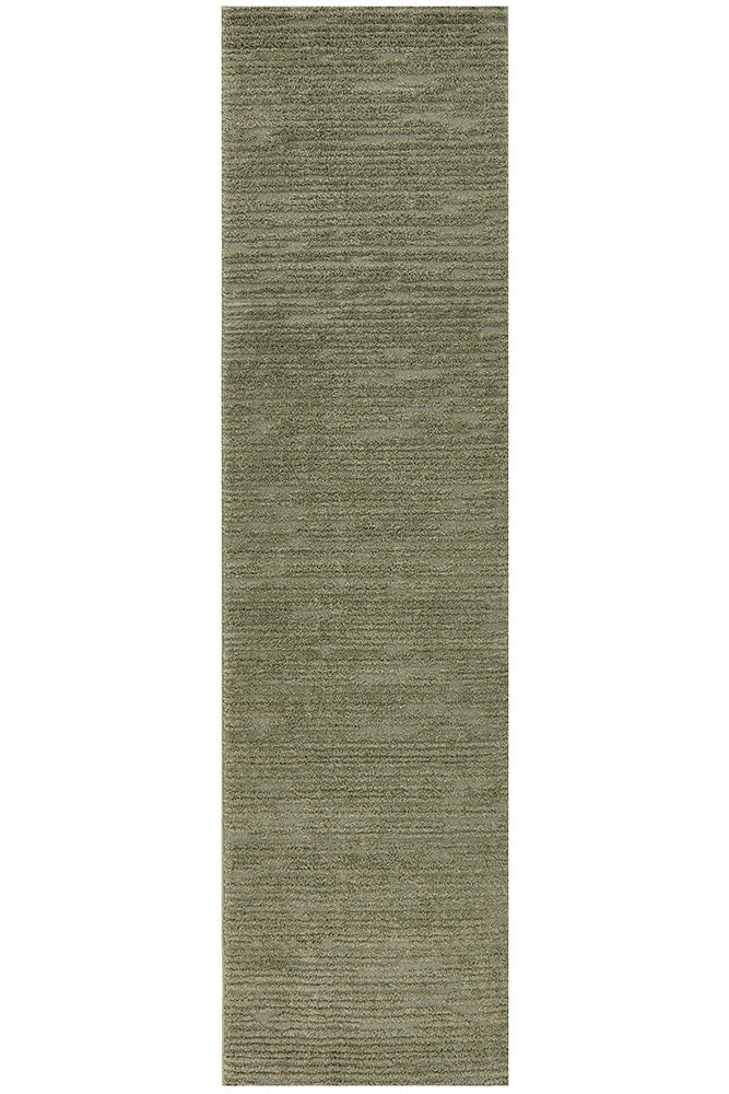 Noble Suri Green Runner Rug