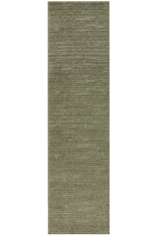 Noble Suri Green Runner Rug
