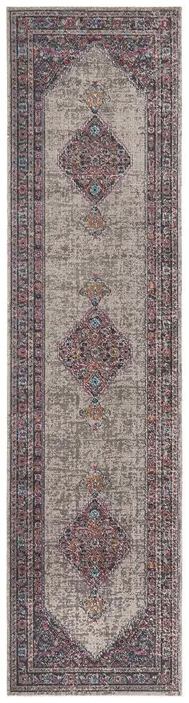 Alonzo Whisper Diamond Grey Rug