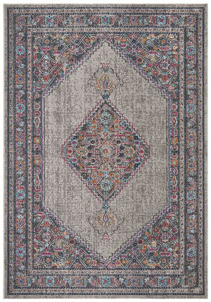 Alonzo Whisper Diamond Grey Rug