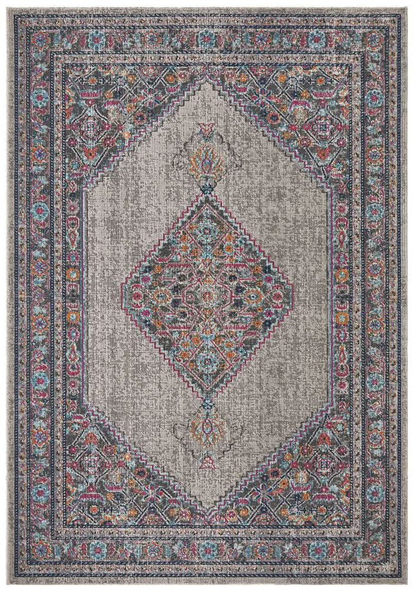 Alonzo Whisper Diamond Grey Rug