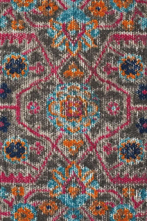 Alonzo Whisper Diamond Grey Rug
