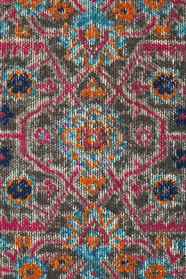 Alonzo Whisper Diamond Grey Rug