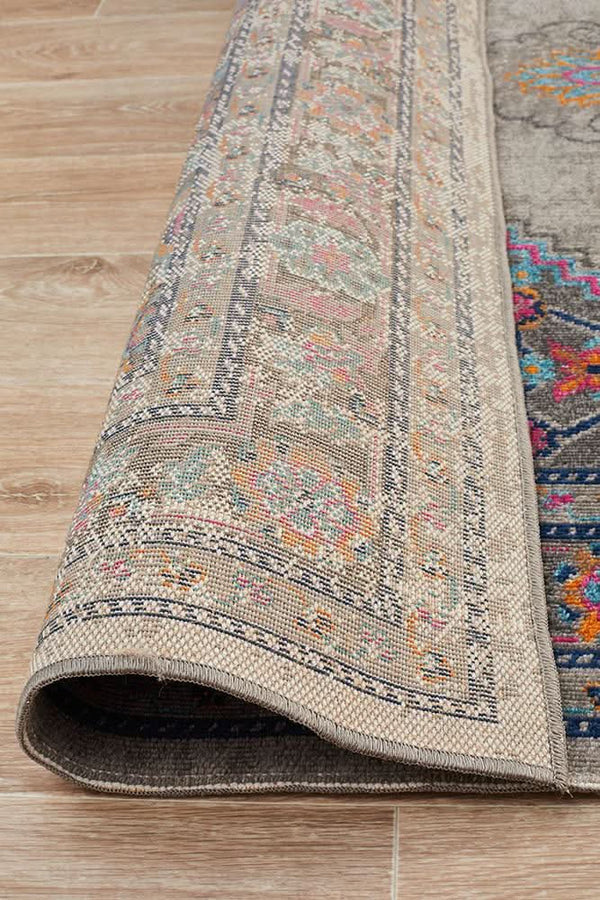 Alonzo Whisper Diamond Grey Rug