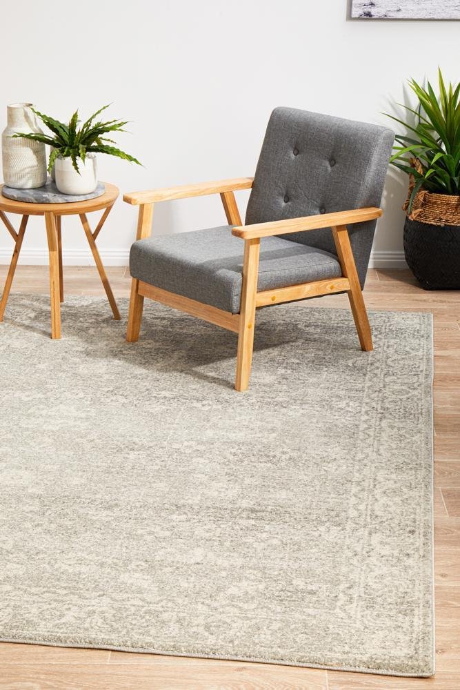 ENVI Shine Silver Transitional Rug