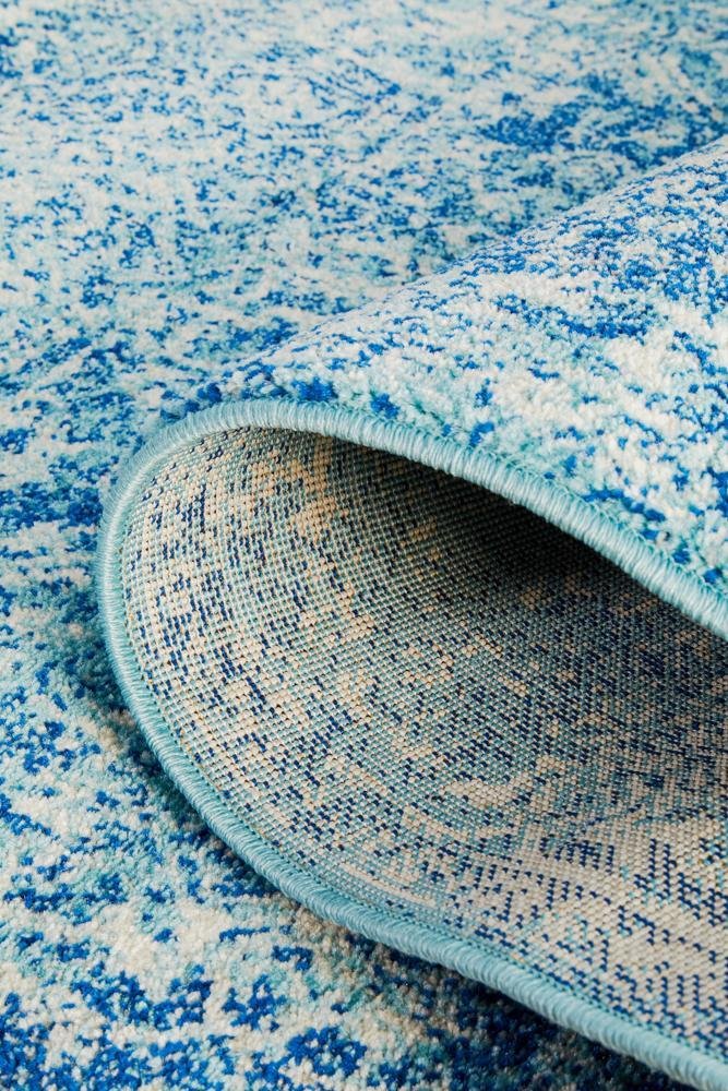 ENVI Muse Blue Transitional Runner Rug