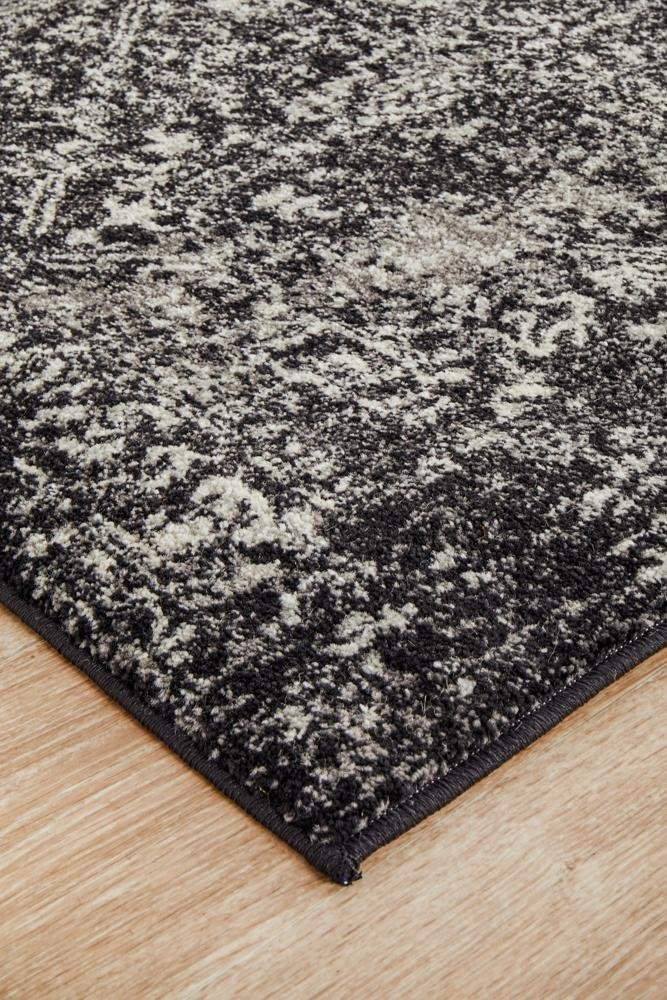 ENVI Scape Charcoal Transitional Runner Rug