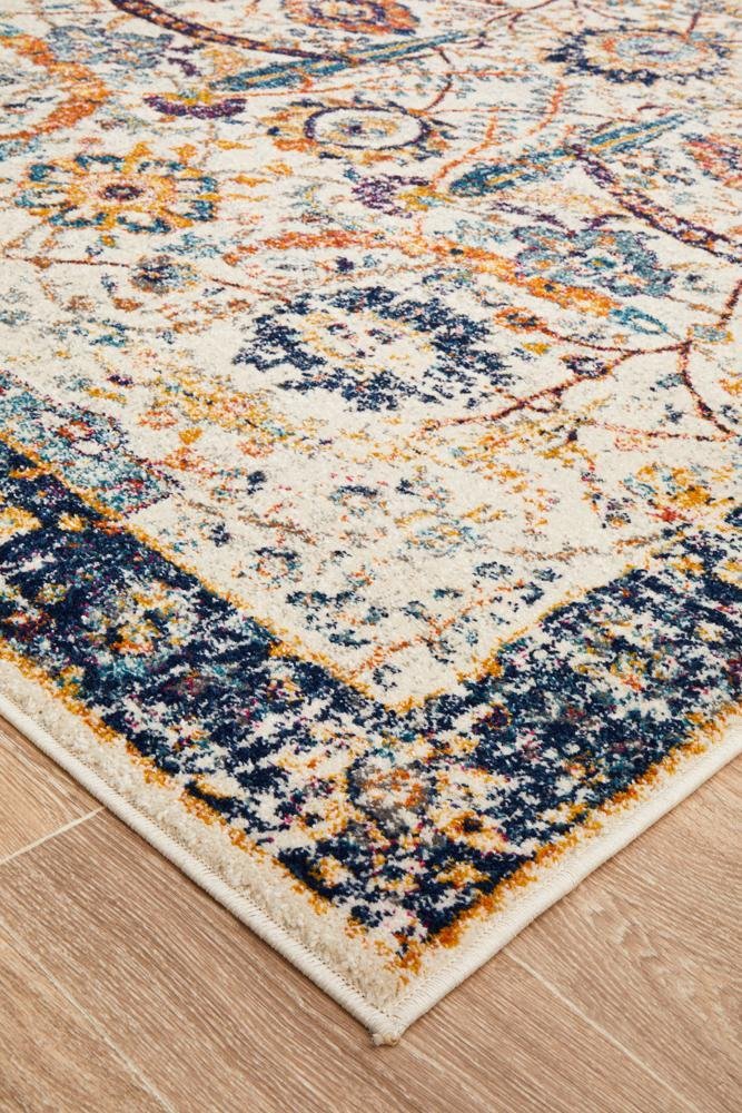 ENVI Peacock Ivory Transitional Rug