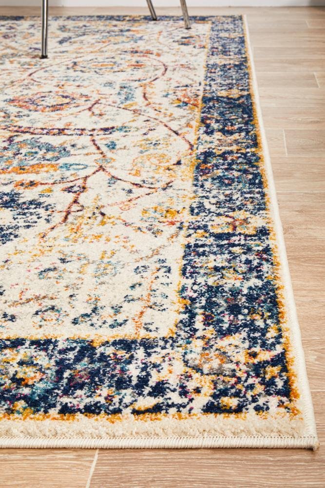 ENVI Peacock Ivory Transitional Rug