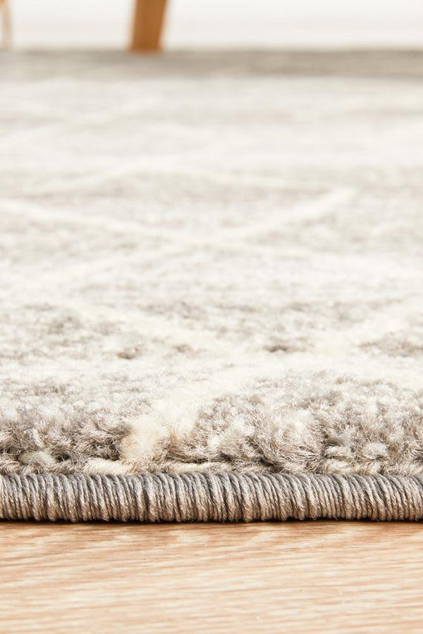 ENVI Remy Silver Transitional Round Rug