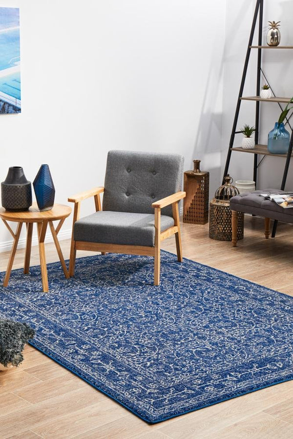 ENVI Artist Navy Transitional Rug