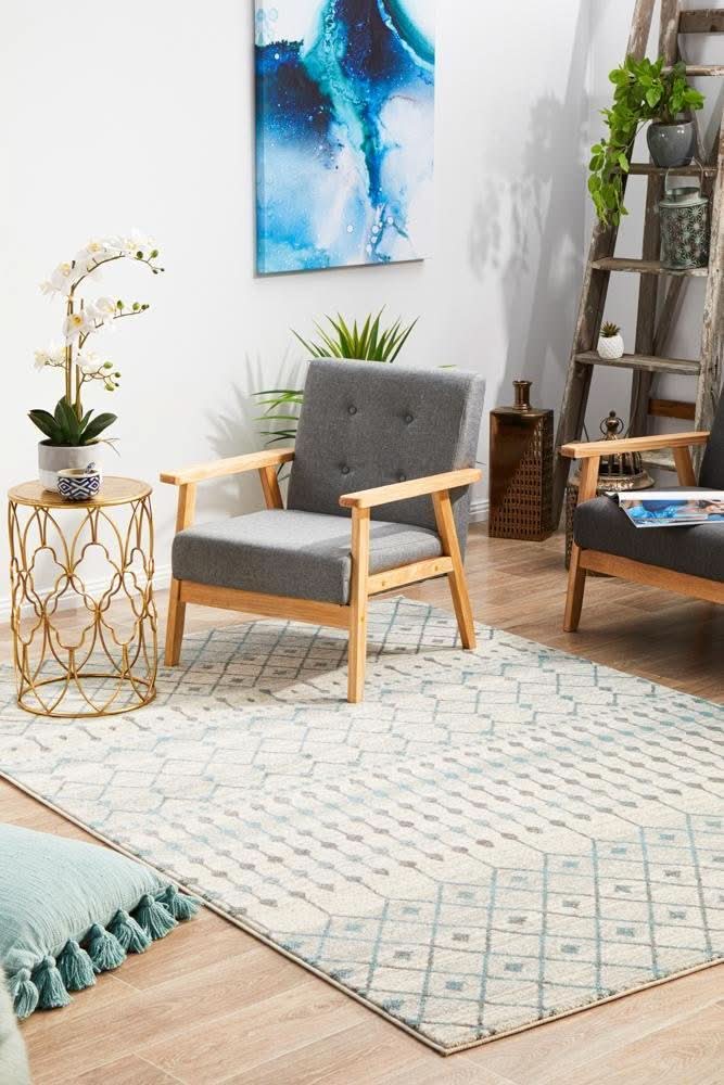 ENVI Slate White Transitional Rug