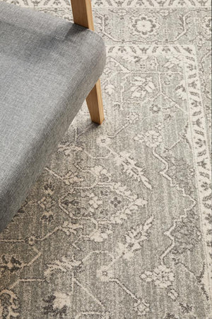 ENVI Silver Flower Transitional Rug