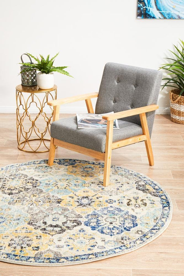 ENVI Poppy Multi Transitional Round Rug