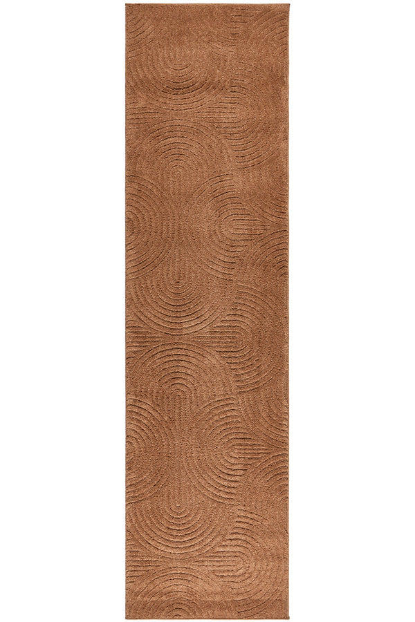 Haven Zina Rust Runner Rug