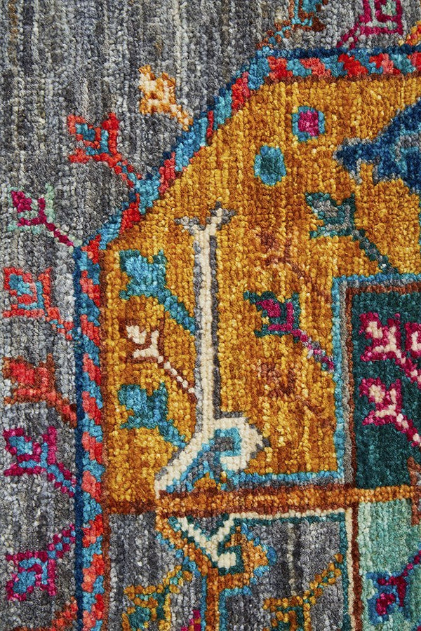 Hand Knotted Pure Wool Afghan 240X330