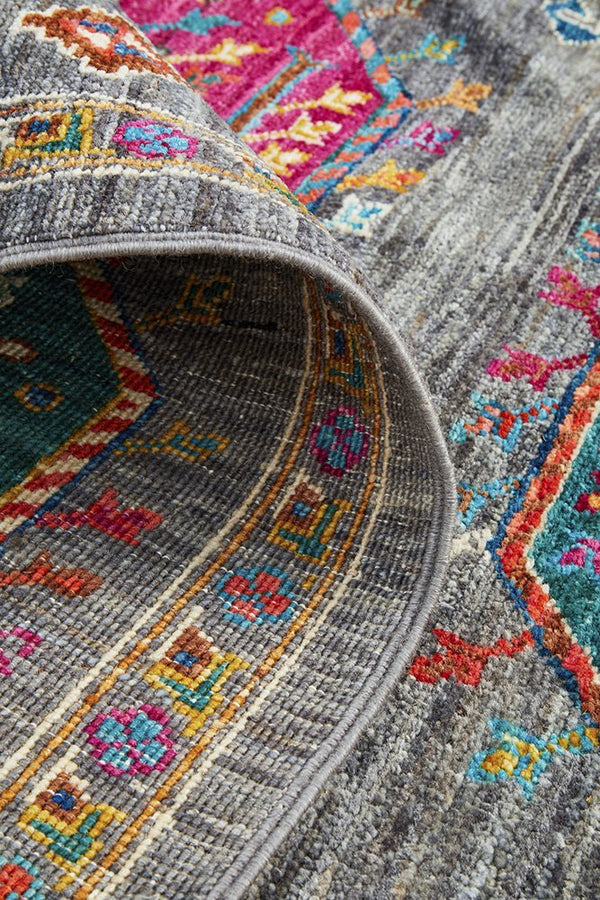 Hand Knotted Pure Wool Afghan 240X330
