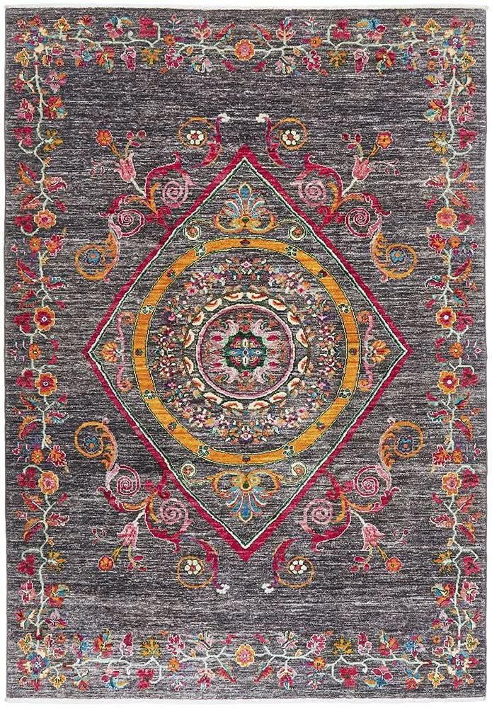 Hand Knotted Pure Wool Afghan - 200X280CM