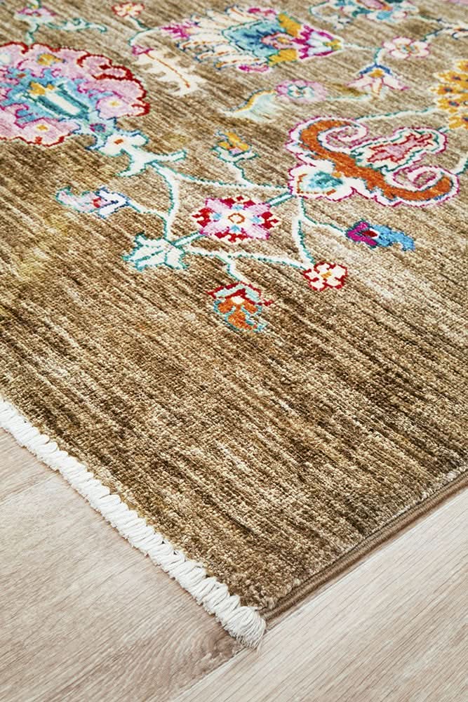 Hand Knotted Pure Wool Afghan - 240X330CM