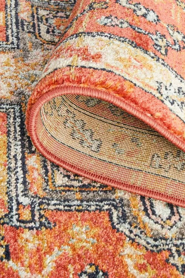 CHARM 850 Terracotta Runner Rug