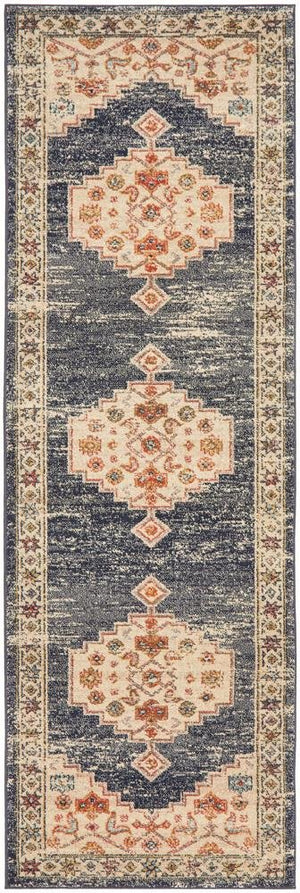 CHARM 855 Ecru Runner Rug