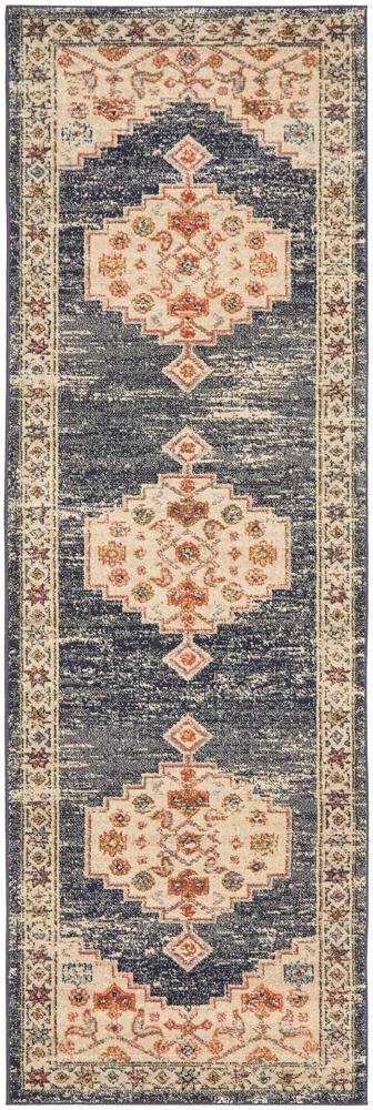 CHARM 855 Ecru Runner Rug